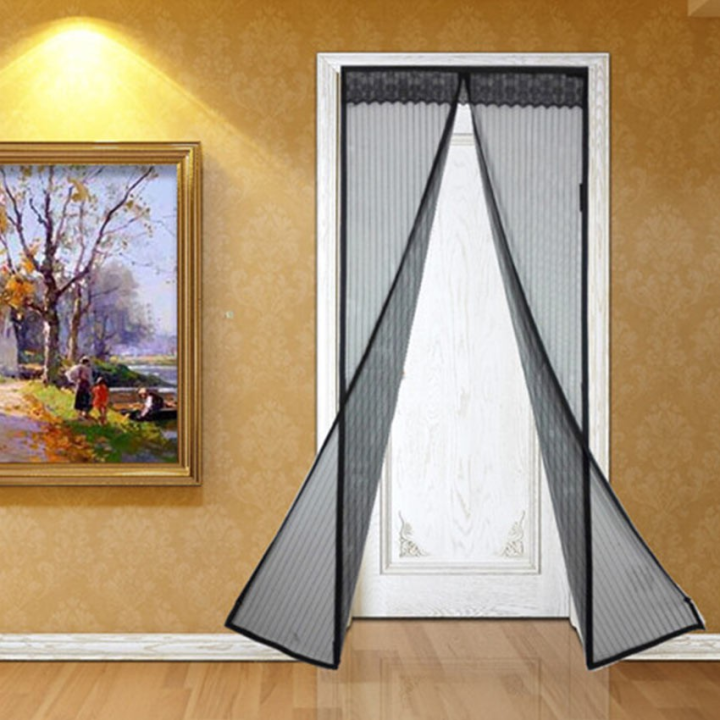 Mesh Screen Net Home Magnetic Foldable Anti Mosquito Door Curtains