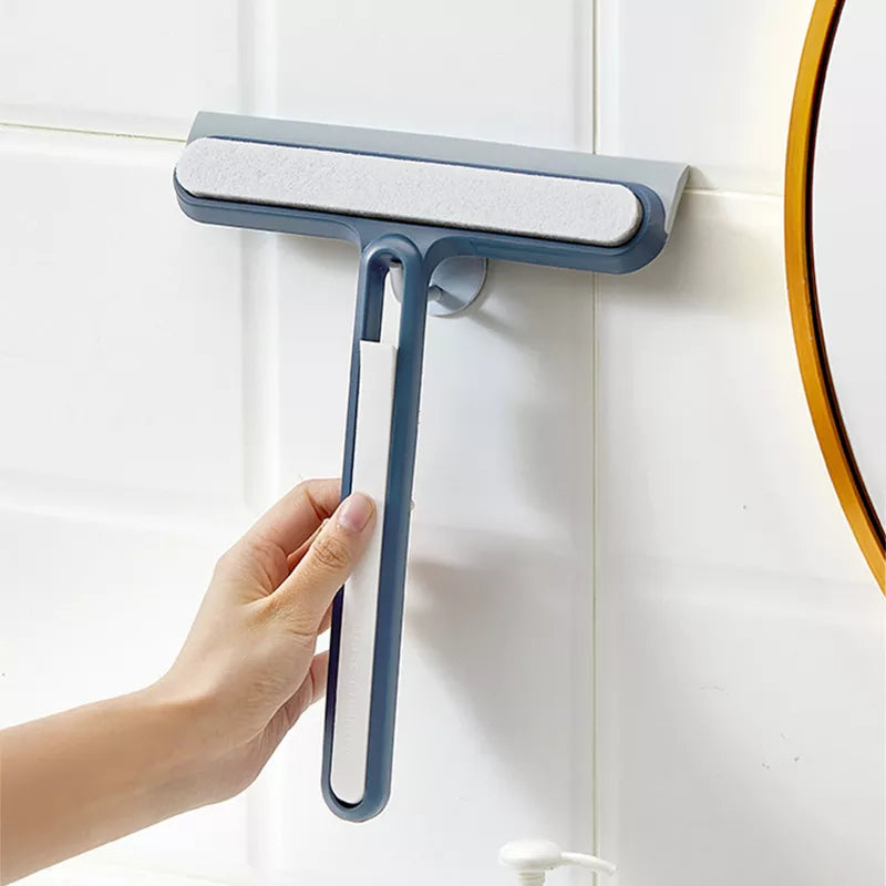 3 In1 Shower Squeegee Glass Wiper Scraper