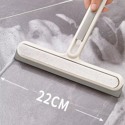 3 In1 Shower Squeegee Glass Wiper Scraper