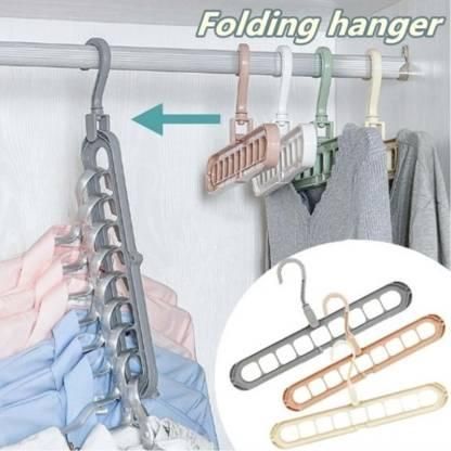 🔥HOT🔥SPACE SAVING Multiple Purpose Hanger [PACK OF 8]😍👌