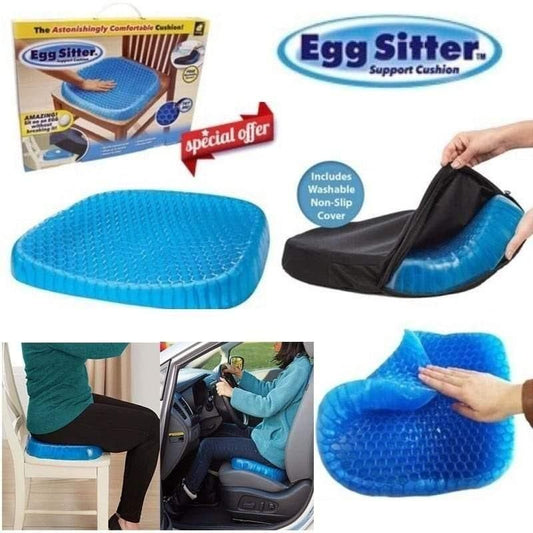 SITTER SUPPORT CUSHION FOR CAR AND HOME CHAIR