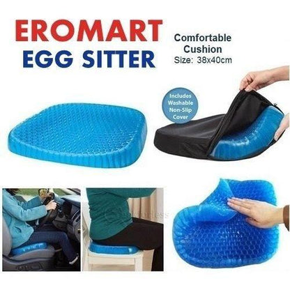 SITTER SUPPORT CUSHION FOR CAR AND HOME CHAIR
