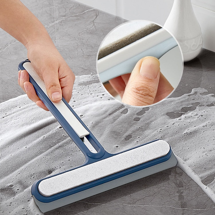 3 In1 Shower Squeegee Glass Wiper Scraper