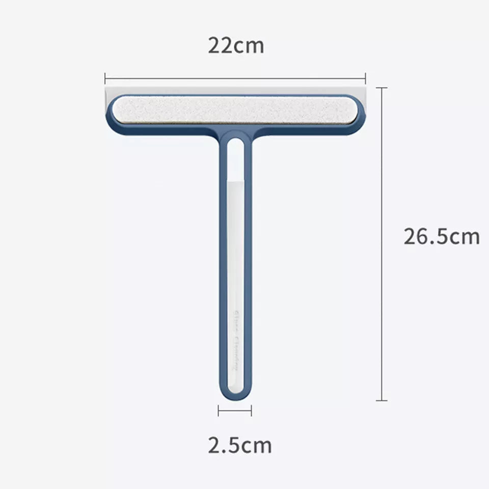 3 In1 Shower Squeegee Glass Wiper Scraper