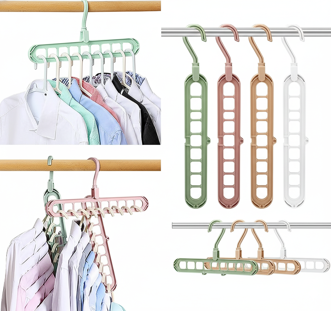 Trendora Smart Space-Enhancing Multi-Functional Hanger