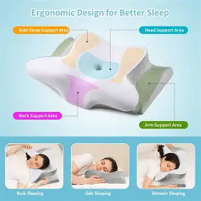 Foam Pillow for Neck Pain Relief