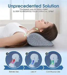 Foam Pillow for Neck Pain Relief