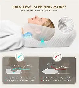 Foam Pillow for Neck Pain Relief