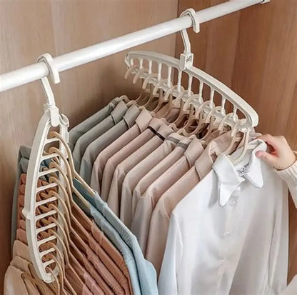 🔥HOT🔥SPACE SAVING Multiple Purpose Hanger [PACK OF 8]😍👌