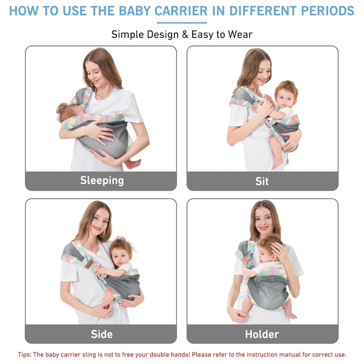 Trendorahub Baby Snug Carrier™